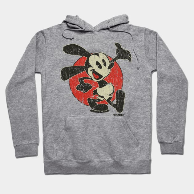 Oswald The Lucky Rabbit Keep Walking 1927 Hoodie by JCD666